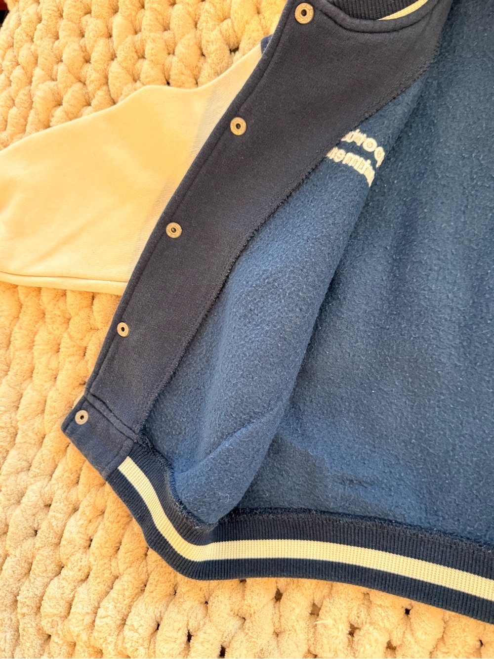 ZARA Kids Varsity Bomber Jacket | Size 6Y / 116 cm | Excellent Condition - Picture 10 of 13